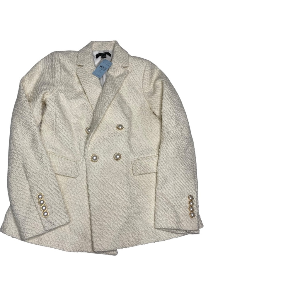 Ann Taylor Cream Textured‎ Blazer NWT